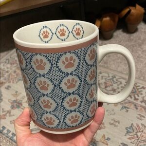 Big and Awesome Paw Print Patterned Mug
